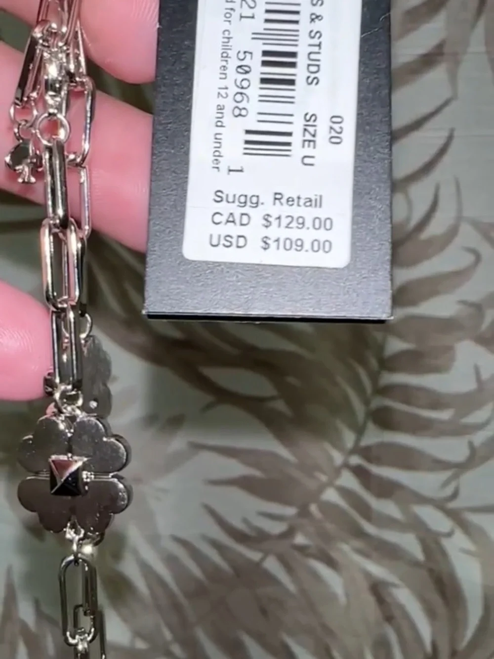 Kate Spade Floral Charm Bracelet - Picture 2 of 5